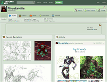 Tablet Screenshot of flive-aka-nailan.deviantart.com