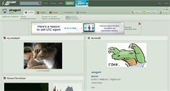 Desktop Screenshot of ainagami.deviantart.com
