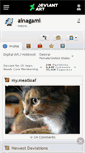 Mobile Screenshot of ainagami.deviantart.com