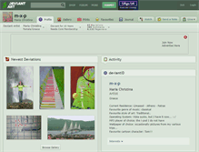 Tablet Screenshot of m-x-p.deviantart.com
