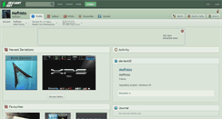 Desktop Screenshot of mefhisto.deviantart.com