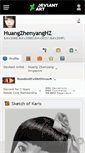 Mobile Screenshot of huangzhenyanghz.deviantart.com