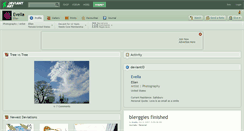 Desktop Screenshot of evella.deviantart.com
