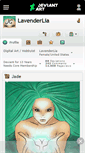 Mobile Screenshot of lavenderlia.deviantart.com