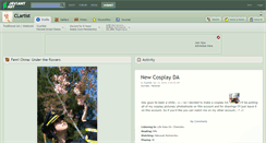 Desktop Screenshot of clartist.deviantart.com