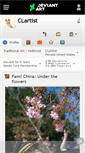 Mobile Screenshot of clartist.deviantart.com