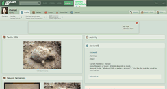 Desktop Screenshot of monst.deviantart.com
