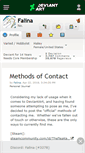 Mobile Screenshot of falina.deviantart.com