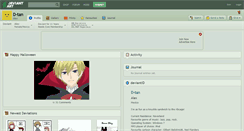 Desktop Screenshot of d-tan.deviantart.com
