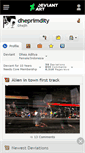 Mobile Screenshot of dheprimdity.deviantart.com