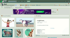 Desktop Screenshot of kikuli.deviantart.com