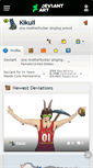 Mobile Screenshot of kikuli.deviantart.com