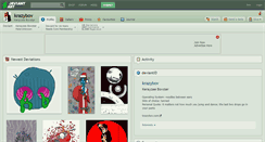 Desktop Screenshot of krazybov.deviantart.com