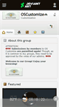 Mobile Screenshot of oscustomize.deviantart.com