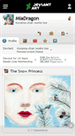 Mobile Screenshot of miadragon.deviantart.com