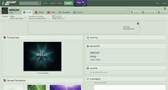Desktop Screenshot of mingan.deviantart.com