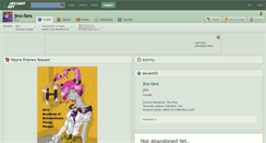Desktop Screenshot of jinx-fans.deviantart.com