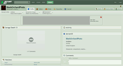Desktop Screenshot of blackorchardphoto.deviantart.com