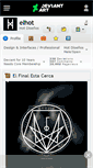 Mobile Screenshot of elhot.deviantart.com