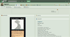 Desktop Screenshot of magnaoni.deviantart.com