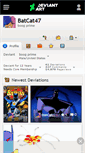 Mobile Screenshot of batcat47.deviantart.com