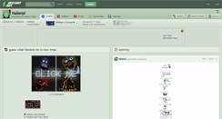 Desktop Screenshot of hallerpl.deviantart.com