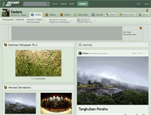 Tablet Screenshot of dadans.deviantart.com