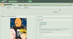 Desktop Screenshot of amandalandim.deviantart.com