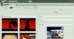 Desktop Screenshot of brandoki.deviantart.com