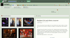 Desktop Screenshot of dustingart.deviantart.com