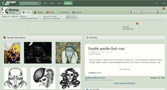 Desktop Screenshot of niversa.deviantart.com