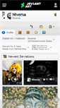 Mobile Screenshot of niversa.deviantart.com