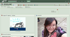 Desktop Screenshot of dcheeky-angel.deviantart.com