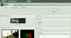 Desktop Screenshot of lamees.deviantart.com
