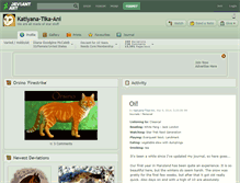 Tablet Screenshot of katiyana-tika-ani.deviantart.com