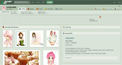 Desktop Screenshot of nintendoh.deviantart.com