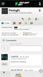 Mobile Screenshot of fenixgfx.deviantart.com