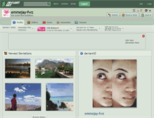 Tablet Screenshot of emmejay-fwz.deviantart.com