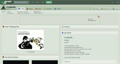 Desktop Screenshot of crustardo.deviantart.com