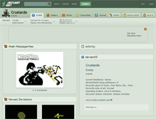 Tablet Screenshot of crustardo.deviantart.com