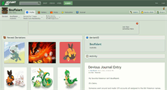 Desktop Screenshot of bouffalant.deviantart.com