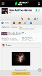 Mobile Screenshot of neo-anime-haven.deviantart.com