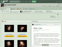 Tablet Screenshot of neo-anime-haven.deviantart.com