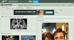 Desktop Screenshot of anime-reality.deviantart.com