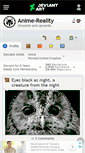 Mobile Screenshot of anime-reality.deviantart.com