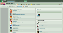 Desktop Screenshot of nintendo-cn-club.deviantart.com