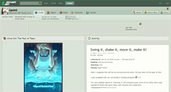 Desktop Screenshot of kanmi.deviantart.com