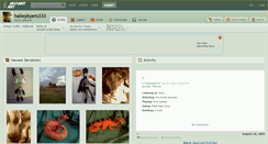 Desktop Screenshot of halleybyers333.deviantart.com