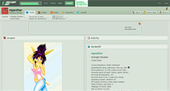 Desktop Screenshot of mpanther.deviantart.com