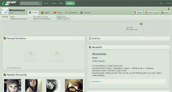 Desktop Screenshot of mnesomeye.deviantart.com